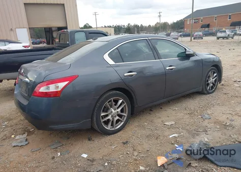 2009 Nissan Maxima 3.5 Sv from USA, damaged, VIN 1N4AA51E19C802325
